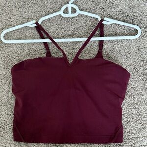 lululemon athletica Burgundy Tank Top